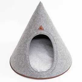 Hunde-Tipi aus Filz • Tonto Grau