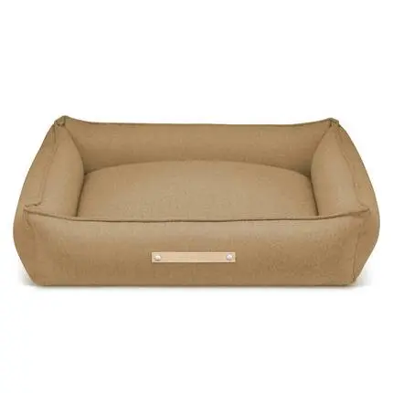 Labbvenn® Hundebett mit Rand MØVIK biscuit