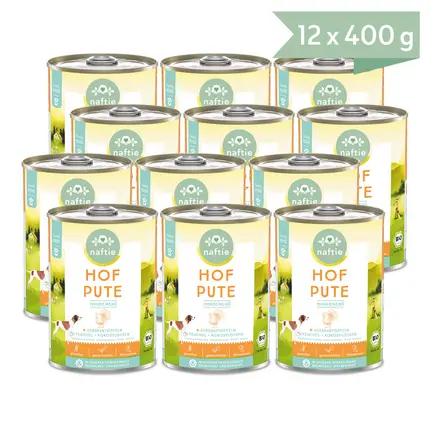 naftie Nassfutter BIO HOF PUTE+ Sparpakete
