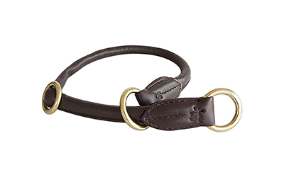 Halsband Leder mit Zugstopp | iinu