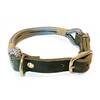 Halsband aus Tau und Leder Classic Olive