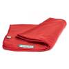 Kuscheldecke Fleece rot, waschbar bei 95°C