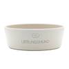 Hundenapf aus Keramik LIEBLINGSHUND cream | warm grey