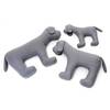 TOY DOG hellgrau, waschbar bei 95°C