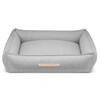Labbvenn® Hundebett mit Rand MØVIK grey