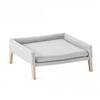 Labbvenn® Hundebett LULU in hellgrau