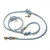 Retrieverleine, 2-fach verstellbar • Pastellblau