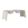 Original dogBar® Futterstation L Porzellan • cashmere grey