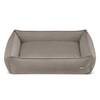 Hundebett Cord hellbraun • Labbvenn STRIPPO mokka