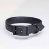Korkleder-Halsband, verstellbar • Bento All Black • schwarz