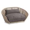 Luxus Hundebett VOGUE Oxford • stone