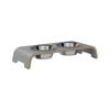 dogBar® S - HPL grau mit Edelstahl