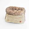 Hunde Kuschelnest SNUGGLE sand • Cord meets Faux Fur