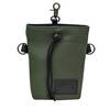 Leckerlibeutel Kunstleder oliv mit Umhängegurt • ARMY GREEN