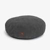 Rundes Hundekissen Cord grau • Roi Charcoal