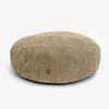 Rundes Hundekissen Cord hellbraun • Roi Khaki
