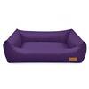 Hundebett orthopädisch • Kunstleder lila • FAMOUS