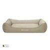 Hundebett beige • waschbar bei 60 Grad • Doctor Bark Green Label
