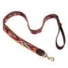 Hundeleine aus Baumwolle und Apfelleder, 130cm • Ananda Rainbow
