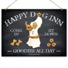 Hundeschild 'Happy Dog Inn'
