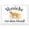 Schild 'Vorsicht vor dem Hund'