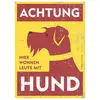 Warnschild Schnauzer