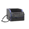 Auto-Hundebett Beifahrersitz • schwarz | blau