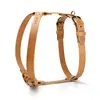 Hundegeschirr Maßanfertigung • Leder cognac