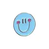 Hundehalsband-Anhänger ☆ Charm Happy Face blau