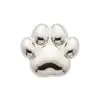 Hundehalsband-Anhaenger ☆ Charm Pfote silber