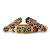 Hundehalsband aus Korkleder 'Jungle Glam'