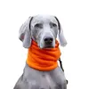 Hunde-Loop Fleece mit Halsband-Öffnung • orange