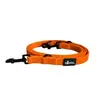 Wasserfeste Hundeleine, verstellbar • WOOFLEX® Classic Sunset Orange