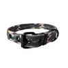 Wasserfestes Hundehalsband, verstellbar • WOOFLEX® Classic Woodland Camo