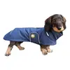 Dackel-Wintermantel, wasserdicht • Oskar Midnight Navy
