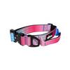 Tactical Halsband • gepolstert + verstellbar • Pink Blue Sky
