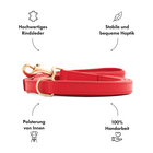 Gassi Set CHILI mit Leder-Hundeleine und Halsband • William Walker