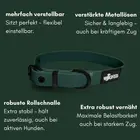 Wasserfestes Hundehalsband, verstellbar &bull; WOOFLEX&reg; Classic Hunting Green