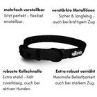 Wasserfestes Hundehalsband, verstellbar &bull; WOOFLEX&reg; Classic Phantom Black
