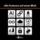 Tactical Halsband &bull; gepolstert + verstellbar &bull; Signal Camo