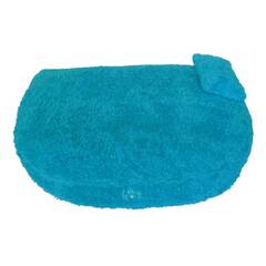 Bio Kuschel-Hundebett türkis
