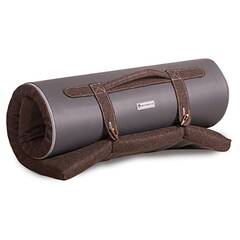 Hundebett TO GO mit Loden in Grau