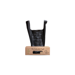 Biologisch abbaubare Hundekotbeutel mit Henkel, Großrolle 160 Stück