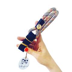 Halsband aus Tau und Leder