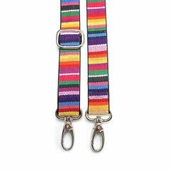 Dog'n'Roll ★ Umhängegurt Ringel Pink