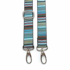 Dog'n'Roll ★ Umhängegurt Ringel Blau
