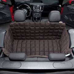Hunde Autodecke für Cabrio und Coupé • braun