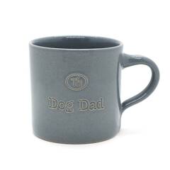 "Dog Dad" – handgefertigte Tasse aus Keramik