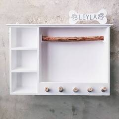 Hundegarderobe „Vintage-Wühlkiste“ in drei Farben