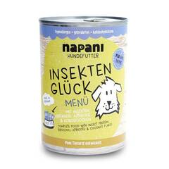 Menü für Hunde Insektenglück • napani